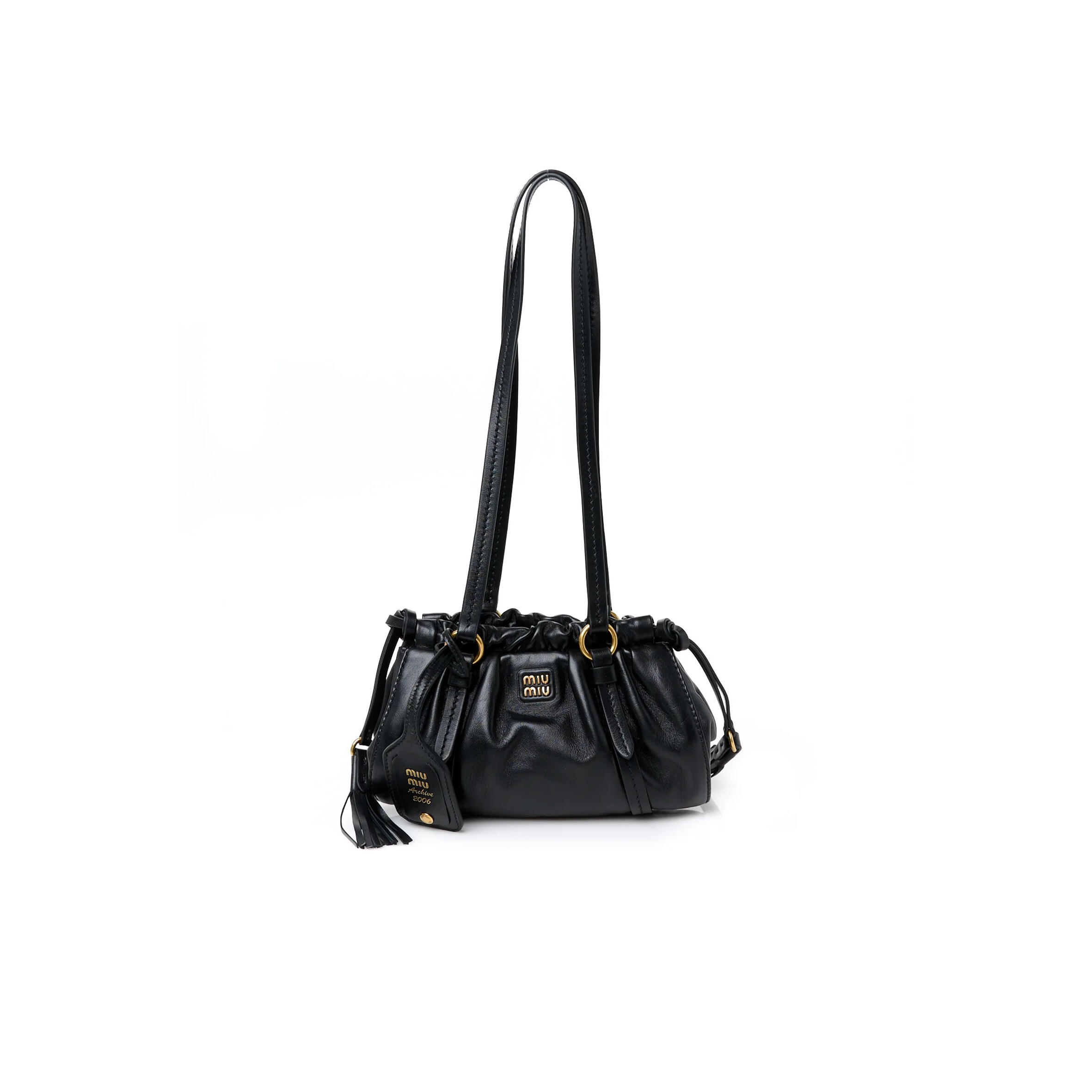 M1v M1v NAPPA MINI JOIE SHOULDER BAG 5BP089 (22*15*7cm)